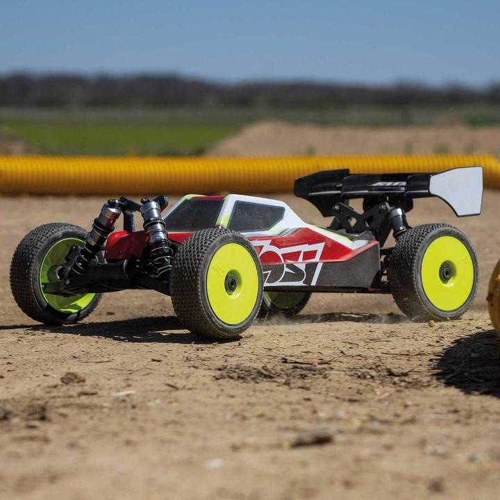 Image du produit Losi 8IGHT-XE 1/8 4X4 Sensored Brushless Racing Buggy RTR (weiss vorlackiert, ohne Hauptfarbe) (RTR Prêt à fonctionner)