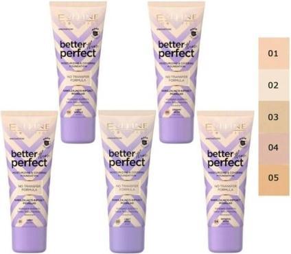 Produktbild Eveline Better Than Perfect Moisturizing And Covering Foundation 2.5 30Ml
