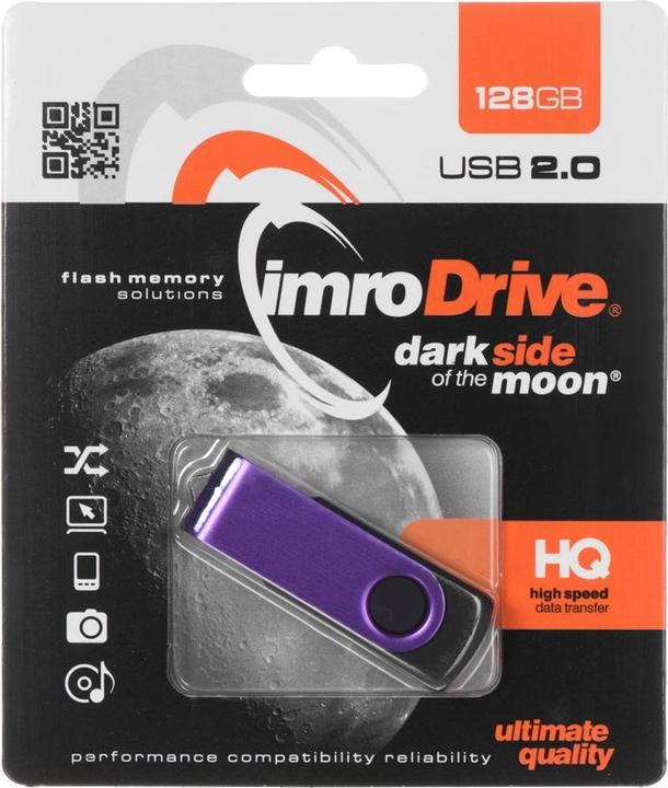 Immagine prodotto IMRO AXIS / Unità flash USB 128G (128 GB, USB 2.0, viola) (128 GB, USB-A)
