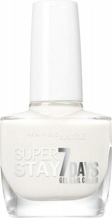 Immagine prodotto Maybelline New York Super Stay 7 Days #71 Pur White 10ml + Gift (Bianco puro, Smalto)