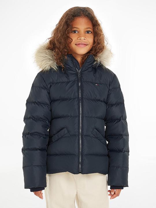Immagine prodotto Tommy Hilfiger Giacca Essenziale Con Cappuccio In Pelliccia (140)