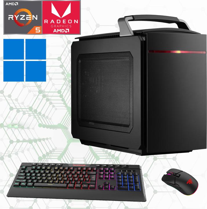 Produktbild Hyrican Multimedia PC 7332 (AMD Ryzen 5 5600G, 32 GB, 2000 GB)