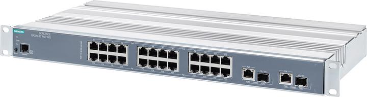 Produktbild Siemens SIEM SCALANCE XR326-6GK5326-2QS00-3AR32C PoE WG Managed Layer 2 - Switch - Power over... (24 Ports)