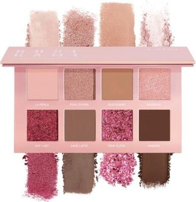 Actual product image Mia Cosmetics Eye Palette Eyeshadow Multi Finish Rose Game (Rose Game)