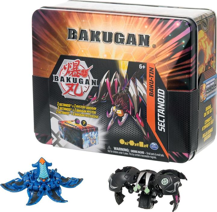 Actual product image Spin Master BAK Bakugan Baku Tin S4