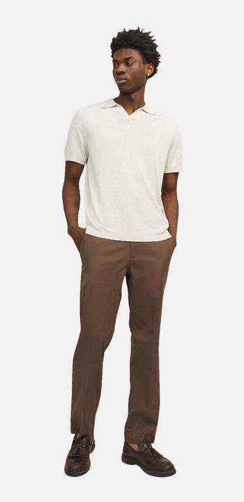 Actual product image Jack & Jones Einfarbig Strickpullover mit Rundhals Strickpullover mit Rundhals (S)