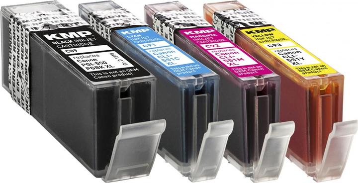 Produktbild KMP C89V Multipack (M, BK, C, Y)