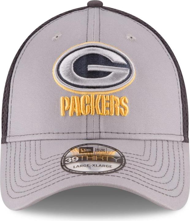Produktbild New Era 39Thirty Stretch Mesh Cap - Green Bay Packers - L/XL (L)