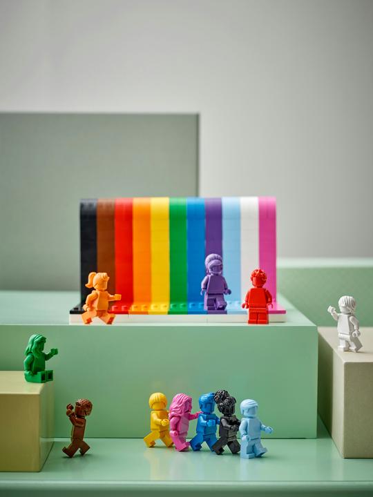 Produktbild LEGO Jeder ist besonders (40516, LEGO Seltene Sets, LEGO Architecture)