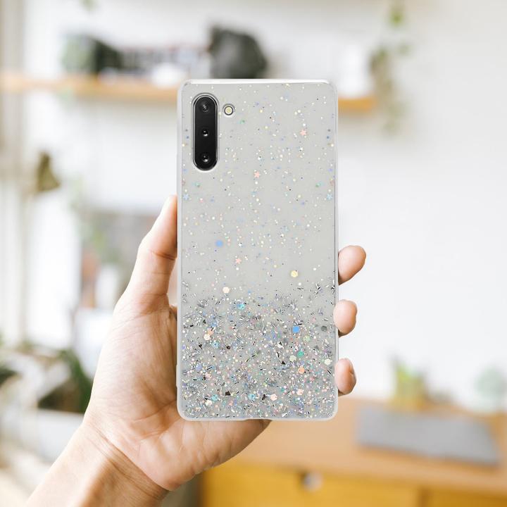 Image du produit Cadorabo Couverture TPU paillettes scintillantes (Samsung Galaxy Note 10)