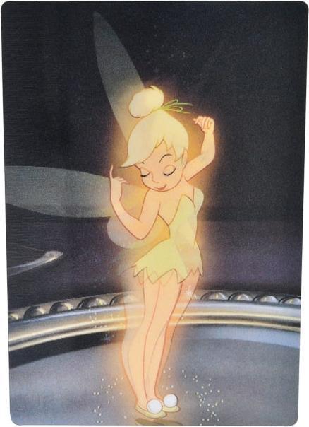 Actual product image Disney Tinkerbell postcard above the mirror lenticular (1 pcs.)