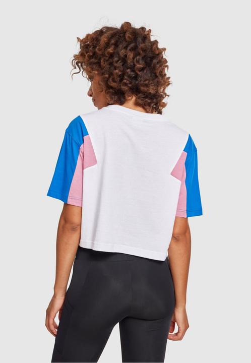 Produktbild Urban Classics Ladies 3-Tone Short Oversize Tee (XS)