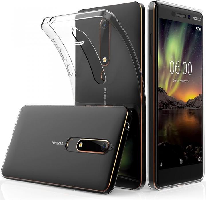 Produktbild Screenguard Nokia 6.1 Flexible TPU Clear Case (Nokia 6.1)