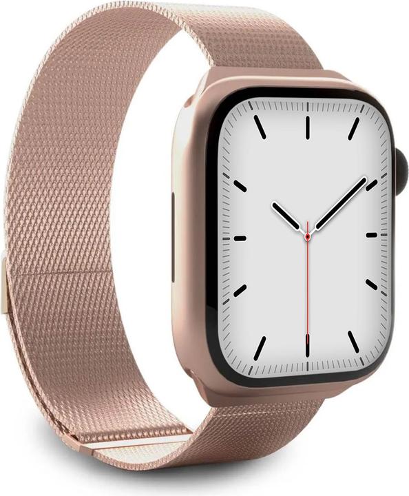 Caseme Apple Watch 38/40/41 mm band with magnetic closure (38 mm, 40 mm, 41 mm, Stainless steel)