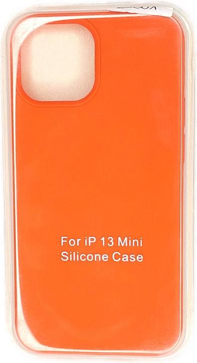 Produktbild Ambiance1 Hülle iPhone 13 Mini - Hardcase Silikon Schutzhülle orange (Apple iPhone 13 mini)
