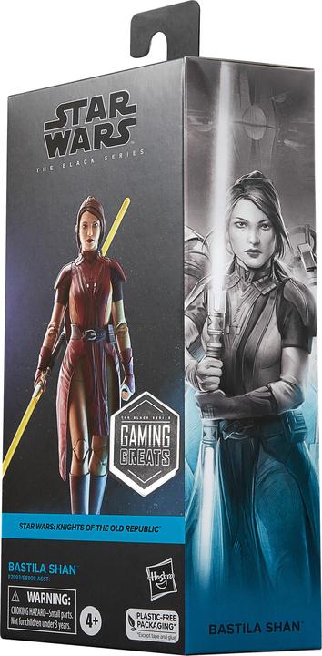 Actual product image Hasbro Star Wars: Knights of the Old Republic Black Series Gaming Greats figurine Bastila Shan 15 cm