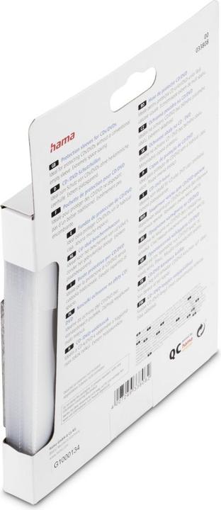 Produktbild Hama CD-/DVD-Schutzhüllen 25, Transparen