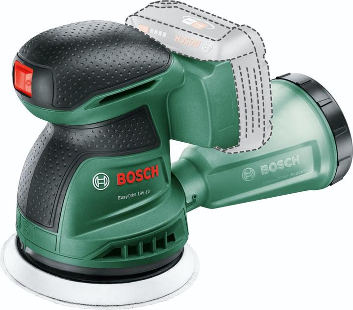 Bosch Home & Garden Bosch Exzenterschleifer EasyOrbit 18V-10 solo (Exzenterschleifer)