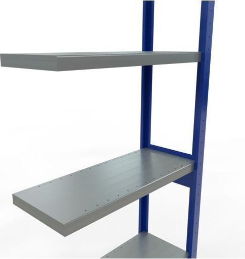 Stecksystem Anbauregal MULTIplus250 mit Längenriegel