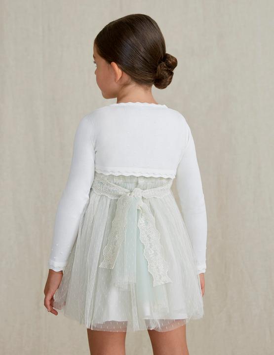 Actual product image Abel & Lula Bolero with Hem Cream (116)