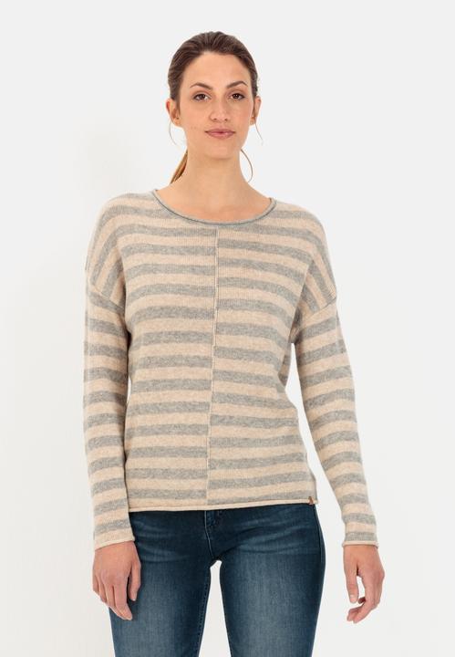 Actual product image Camel Active Knitted jumper with striped pattern (XL)