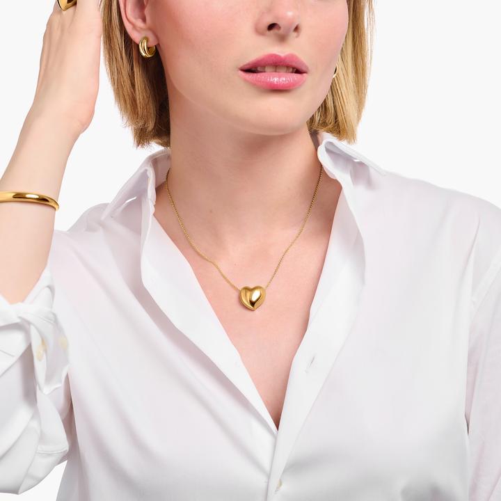 Produktbild Thomas Sabo Kette mit Anhänger in Herzform (925er Silber, 40 - 45 cm)