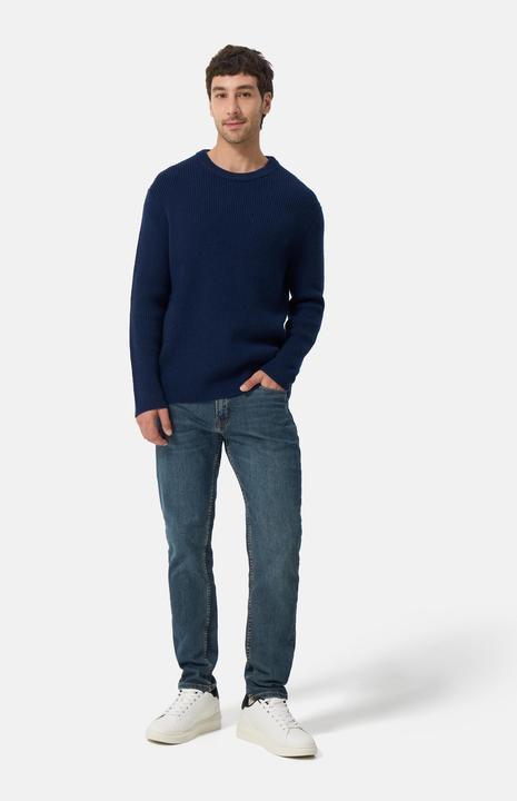 Immagine prodotto Cash-Mere Grobgestrickter Wolle Kaschmir Rundhals Pullover (L)
