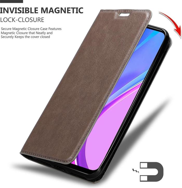 Immagine prodotto Cadorabo Copertina magnetica invisibile del libro (Xiaomi Redmi 9)