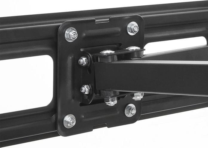 Produktbild Swisshandel24 TV-Wandhalterung, Monitor-Halter, kaltgewalzt neigbar schwenkbar ausziehbar 32-65 Zoll Vesa bis 600m (Wand, 65", 50 kg)