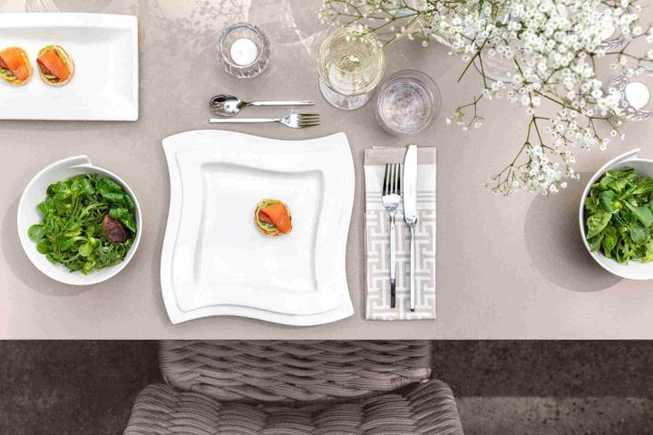 Actual product image Villeroy & Boch Frühstücksteller Quadrat NewWave (1 x, 24 cm)