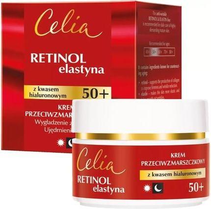Actual product image Celia Retinol krem przeciwzmarszczkowy 50+ 50ml (50 ml, Day cream)