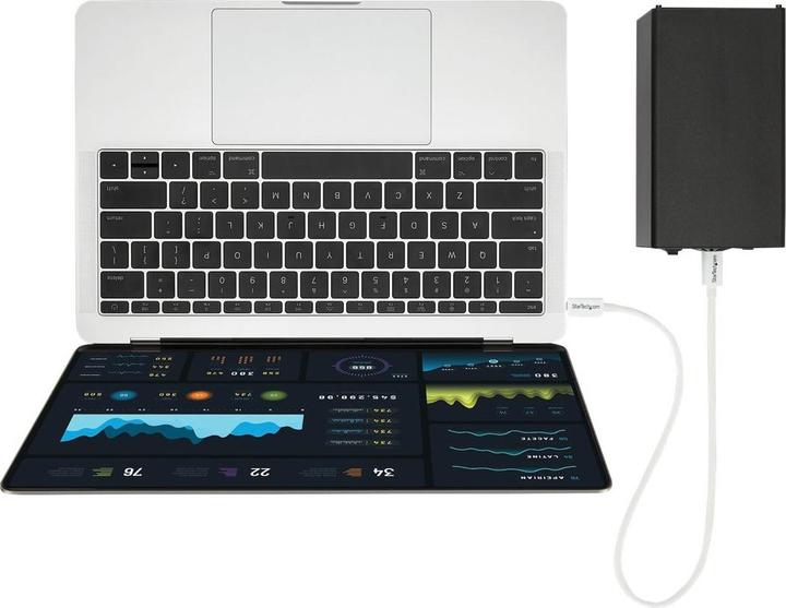 Produktbild StarTech THUNDERBOLT 3 CABLE 0.5M (0.50 m, USB 3.1)