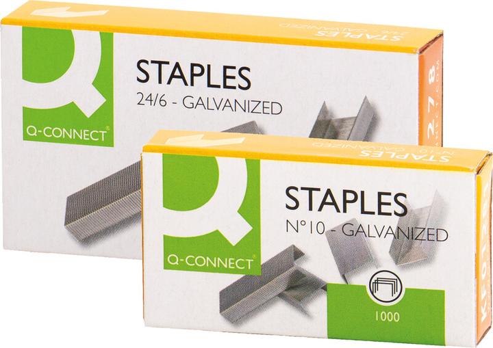 Actual product image Q-Connect Staples (1000 x)
