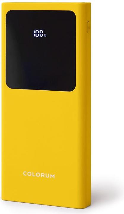 Actual product image Forever COLORUM Power bank 10 000 mAh CPB10-05 xYellow (10000 mAh, 22.50 W)