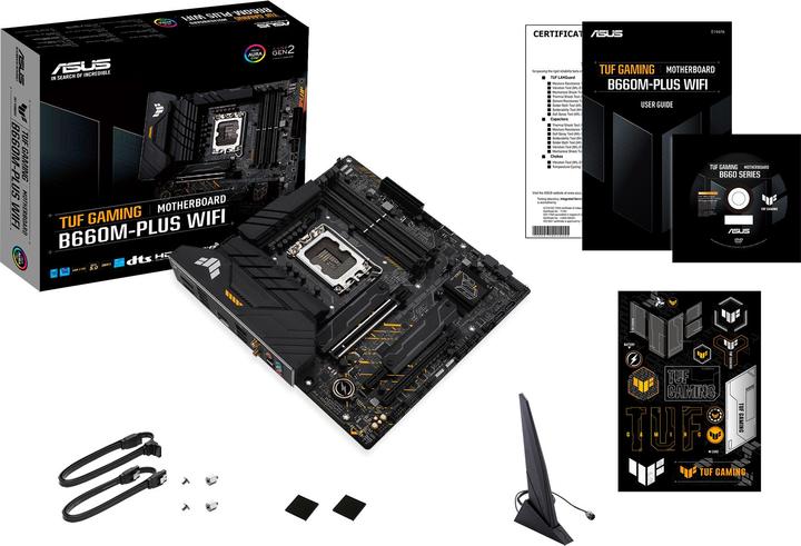 Produktbild ASUS TUF GAMING B660M-PLUS (LGA 1700, Intel B660, mATX)