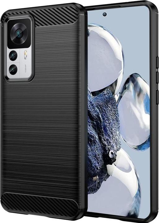 Screenguard Xiaomi 12T Pro Hülle Carbon Brushed Soft TPU (Xiaomi 12T Pro)
