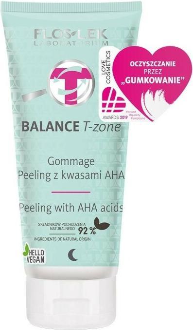 Immagine prodotto Floslek Equilibrio T-Zone Gommage Peeling Dagli Acidi Aha 125Ml (125 ml)