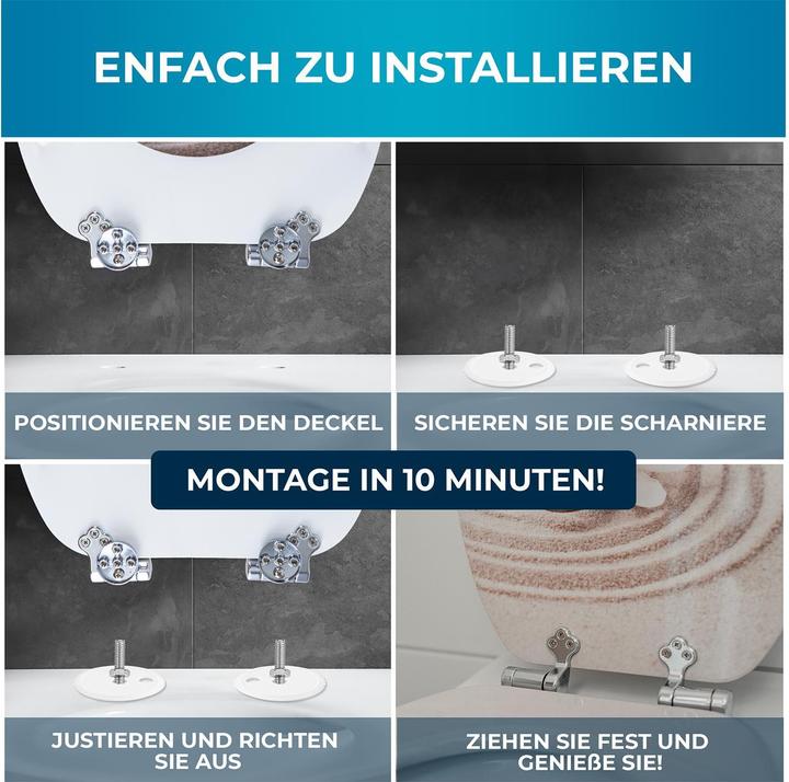 Immagine prodotto Benkstein Toilettensitz MDF, Beige