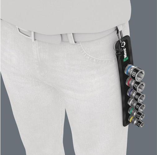 Produktbild Wera Belt C 1 Zyklop Steckschlüsseleinsatz-Satz (19 mm, 16 mm, 13 mm, 17 mm, 15 mm, 10 mm)