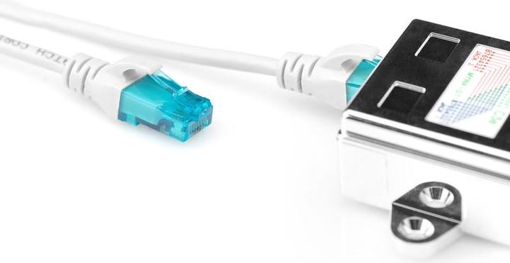 Actual product image Digitus Patch Cable Adapter, CAT 5e, shielded - 1:1 (RJ45, RJ45 (1x))
