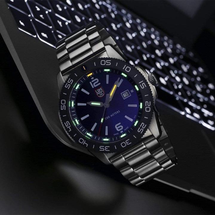 Immagine prodotto Luminox Pacific Diver 3120 Series (Orologio da polso analogico, Fatto in Svizzera, Orologio sub, 44 mm)
