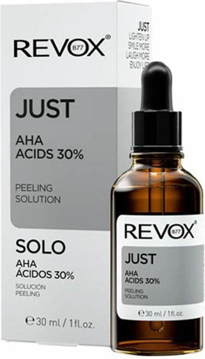 Actual product image Revoxb77 Just AHA ACIDS 30% (Exfoliation, 30 ml)