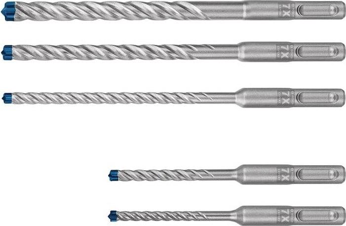 Actual product image Bosch Professional Zubehör EXPERT SDS plus-7X hammer drill bit set, 5/6/6/8/10 mm, 5 pcs. (5, 6, 8, 10 mm)