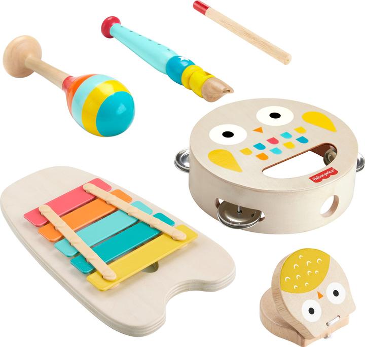 Image du produit Fisher-Price Coffret musical en bois (Multilingue)