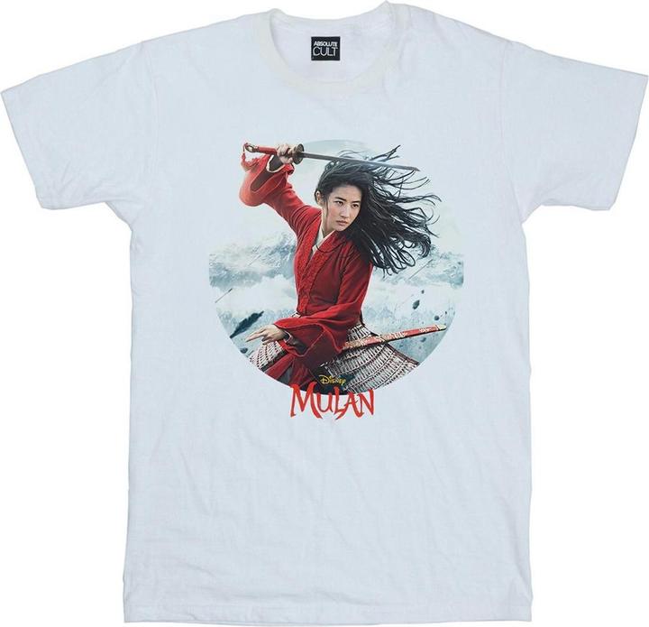 Disney Mulan Movie Sword Poster TShirt (3XL)