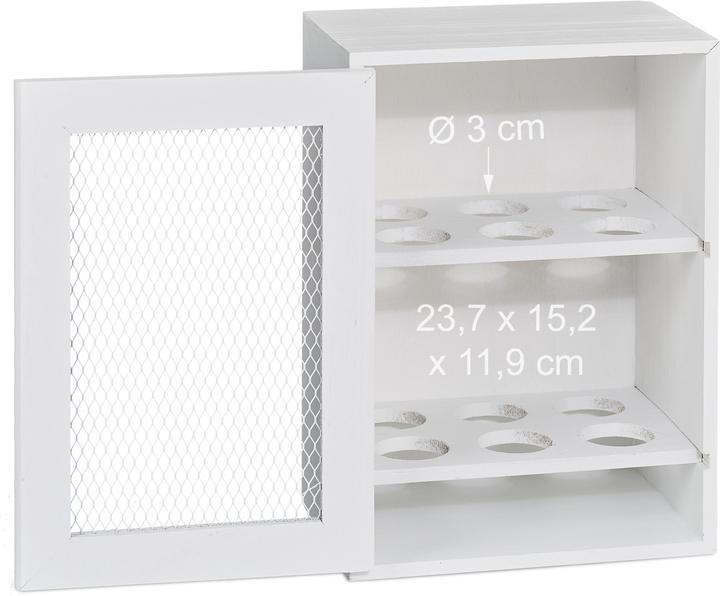 Produktbild Relaxdays Eierschrank (18 x 12 x 25 cm, 5.50 l)