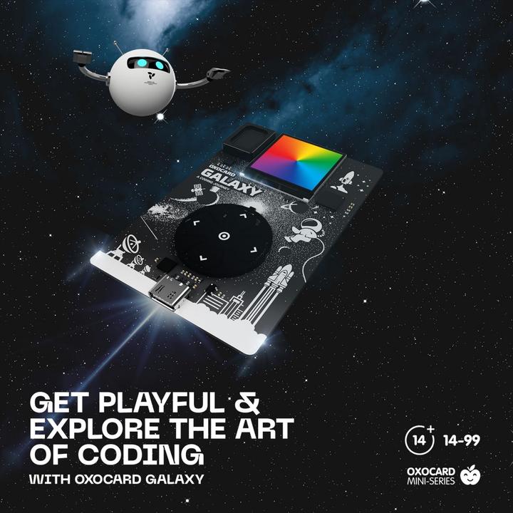 Actual product image Oxon Developer board Oxocard mini Galaxy