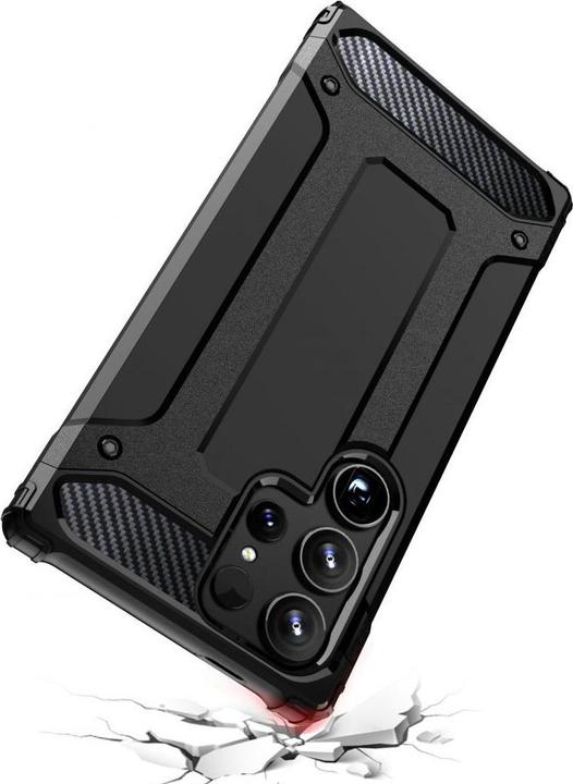 Image du produit Hurtel Armure hybride - Noir (Samsung Galaxy S24 Ultra)