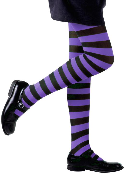 Produktbild Widmann STRUMPFHOSE LILA/SCHWARZ GESTREIFT 70 DEN, 11-14 years