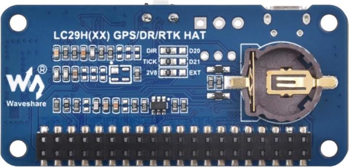 Produktbild WaveShare GPS-RTK Rover LC29H(DA) Dual-band L1+L2 für Raspberry Pi